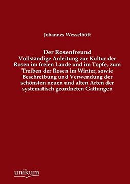portada Der Rosenfreund (German Edition)