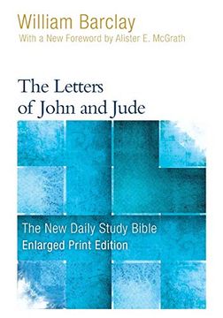 portada The Letters of John and Jude (Enlarged Print) (New Daily Study Bible) 