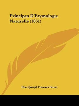 portada Principes D'Etymologie Naturelle (1851) (en Francés)