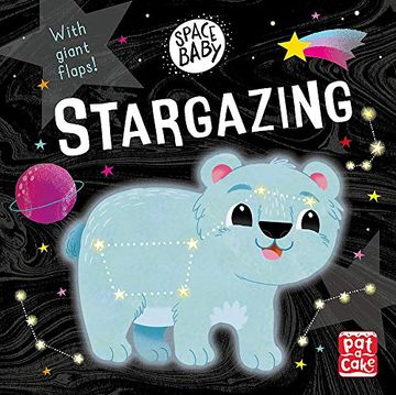 portada Stargazing: A Board Book With Giant Touch-And-Feel Flaps! (Space Baby) (in English)