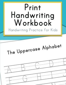 portada Print Handwriting Workbook: Handwriting Practice for Kids