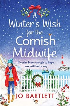 portada A Winter's Wish For The Cornish Midwife (en Inglés)