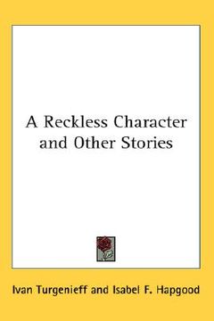 portada a reckless character and other stories (en Inglés)