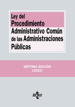 portada Ley del Procedimiento Administrativo Común de las Administraciones Públicas (in Spanish)
