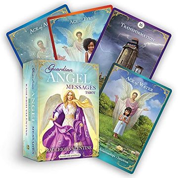portada Guardian Angel Messages Tarot: A 78-Card Deck and Guidebook (in English)
