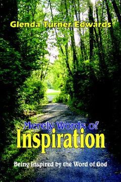 portada merely words of inspiration: being inspired by the word of god (in English)