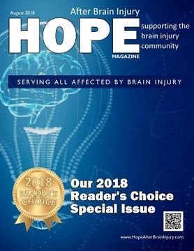 portada Hope After Brain Injury Magazine - August 2018 (en Inglés)