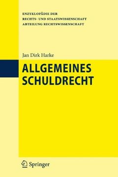 portada Allgemeines Schuldrecht (Enzyklopadie Der Rechts- und Staatswissenschaft)