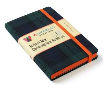 portada Black Watch: Waverley Genuine Tartan Cloth Commonplace Not (Waverley Scotland Tartan Cloth Commonplace Nots/Gift/stationery/plaid)