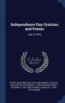 portada Independence Day Orations and Poems: July 4, 1876