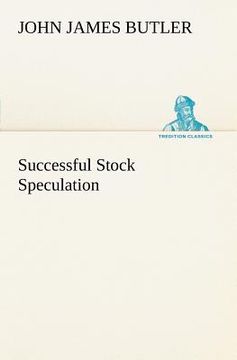 portada successful stock speculation (en Inglés)