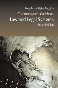 portada Commonwealth Caribbean Law and Legal Systems (en Inglés)