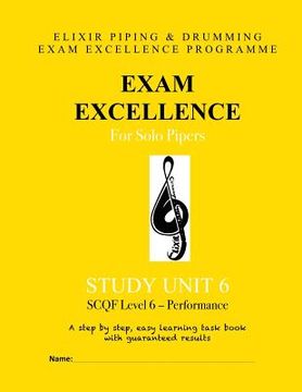 portada Exam Excellence for Solo Pipers: Study Unit 6 (en Inglés)
