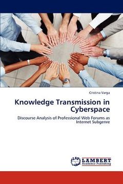 portada knowledge transmission in cyberspace (en Inglés)