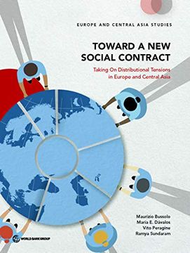 portada Toward a new Social Contract: Taking on Distributional Tensions in Europe and Central Asia (Europe and Central Asia Studies) (en Inglés)