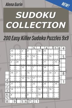 portada Sudoku Collection: 200 Easy Killer Sudoku Puzzles 9x9 (en Inglés)