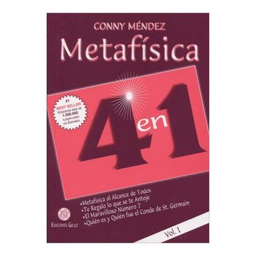 portada Metafisica 4 en 1/ Metaphysics 4 in 1