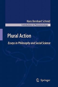 portada plural action: essays in philosophy and social science (en Inglés)