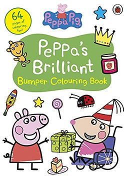 portada Peppa Pig: Peppa's Brilliant Bumper Colouring Book (en Inglés)