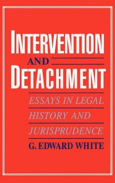 portada Intervention and Detachment: Essays in Legal History and Jurisprudence (en Inglés)
