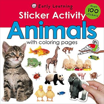 portada Sticker Activity Animals (Sticker Activity Fun) (en Inglés)