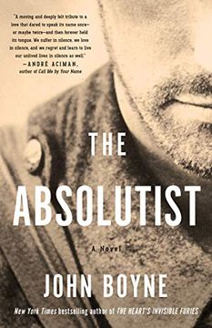 portada The Absolutist: A Novel by the Author of the Heart'S Invisible Furies (en Inglés)