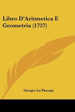 portada libro d'aritmetica e geometria (1727) (en Inglés)