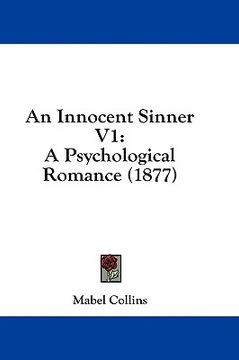 portada an innocent sinner v1: a psychological romance (1877)