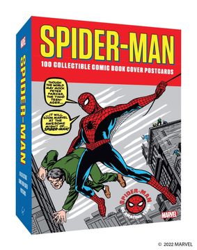 portada Spider-Man: 100 Collectible Comic Book Cover Postcards 