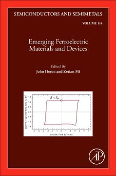 portada Emerging Ferroelectric Materials and Devices (Volume 114) (Semiconductors and Semimetals, Volume 114) (en Inglés)