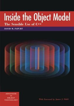 portada Inside the Object Model: The Sensible use of c++ (Sigs: Advances in Object Technology) (en Inglés)