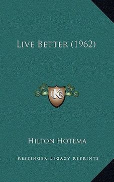 portada live better (1962)