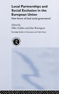portada local partnership and social exclusion in the european union: new forms of local social governance? (en Inglés)