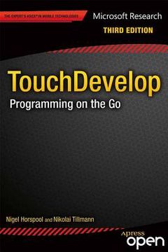 portada Touchdevelop: Programming on the Go (in English)