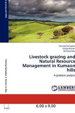 portada livestock grazing and natural resource management in kumaon hills (en Inglés)