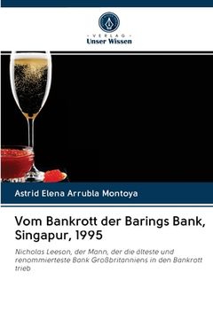 portada Vom Bankrott der Barings Bank, Singapur, 1995 (in German)