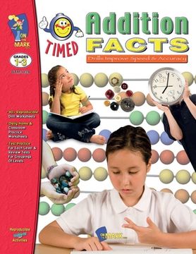 portada Timed Addition Drill Facts Grades 1-3 (in English)