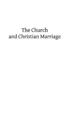 portada The Church and Christian Marriage (en Inglés)