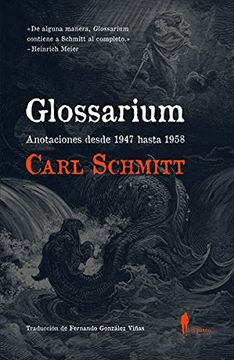 portada Glossarium: Anotaciones Desde 1947 Hasta 1958
