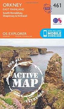 portada Orkney - East Mainland 1 : 25 000 (OS Explorer Active Map)