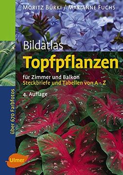 portada Bildatlas Topfpflanzen für Zimmer und Balkon: Steckbriefe und Tabellen von a - z (en Alemán)