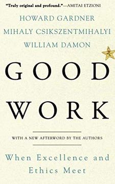 portada Good Work: When Excellence and Ethics Meet (en Inglés)