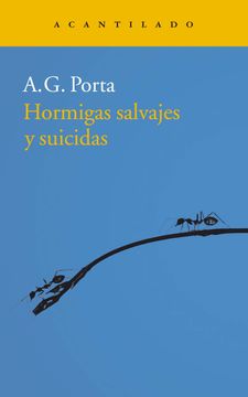 portada Hormigas Salvajes y Suicidas (in Spanish)