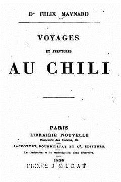 portada Voyages et Aventures au Chili (in French)