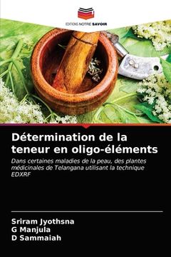 portada Détermination de la teneur en oligo-éléments (en Francés)