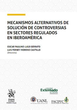 portada Mecanismos Alternativos de Solución de Controversias en Sectores Regulados en Iberoamérica
