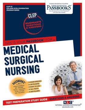 portada Medical Surgical Nursing (Clep-37): Passbooks Study Guide Volume 37 (en Inglés)