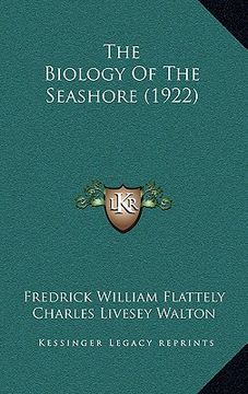 portada the biology of the seashore (1922)