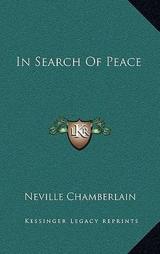 portada in search of peace (in English)