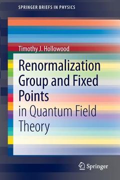portada the renormalization group and fixed points: in quantum field theory (en Inglés)
